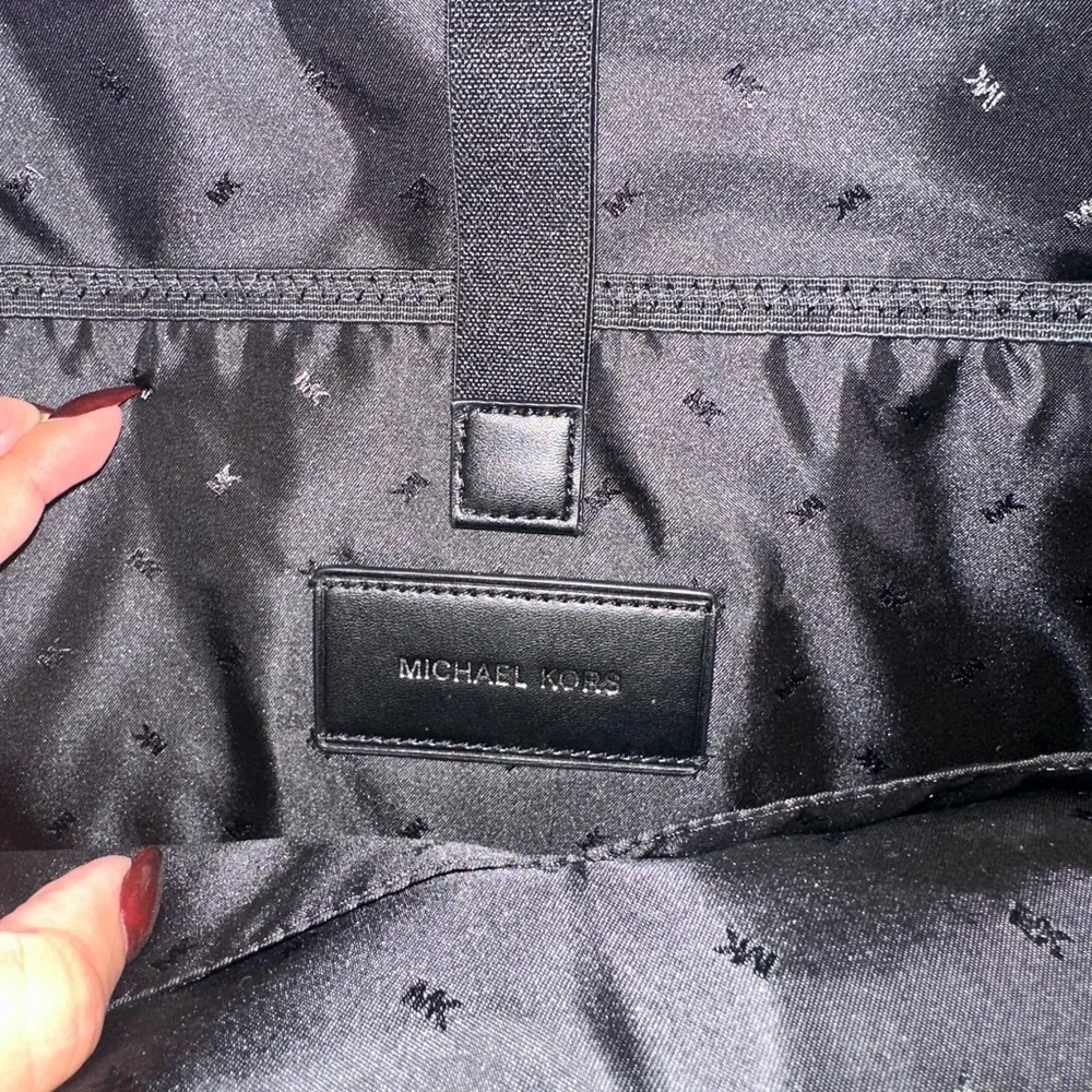 Michael Kors Kent Sport NAVY Large Voven Backpack
